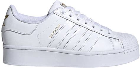 adidas superstar wit goud dames|adidas Originals Women's Superstar Bold Sneaker .